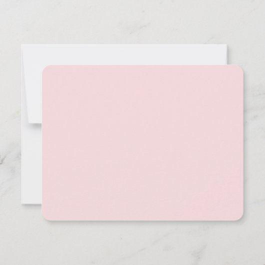 シンプル水彩チューリップ葬儀記念ありがとう サンキューカード (裏面)