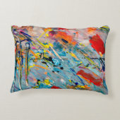 シンプル水彩枕 アクセントクッション (裏面)