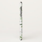 シンプル水彩緑化ユーカリ模様 Case-Mate iPhoneケース (裏面/左)