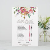 シンプル水彩花束彼らは何歳だった (スタンド正面)