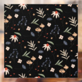 シンプル水彩花1 ウィンドウサイン (シート2)