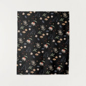 シンプル水彩花1 タペストリー (正面)