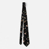 シンプル水彩花1 ネクタイ (裏面)