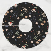 シンプル水彩花1 ワイングラスタグ (裏面)