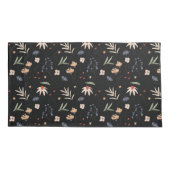 シンプル水彩花1 枕カバー (裏面)