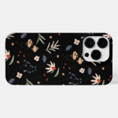 シンプル水彩花1 iPhoneケース (裏面横)