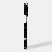 シンプル水彩花1 iPhoneケース (右側面)