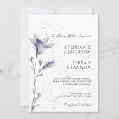 シンプル水彩 招待状 (正面)