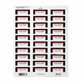 シンプル水玉模様 ラベル (フルシート)