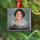 シンプル永遠にハート記念館 メタルオーナメント