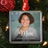 シンプル永遠にハート記念館 メタルオーナメント