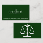 シンプル法 名刺 (正面/裏面)