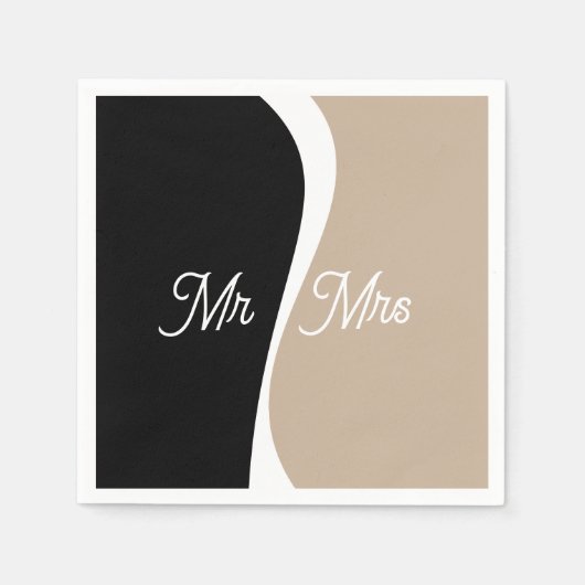 シンプル波2 – ナプキンスカスタムズ スタンダードカクテルナプキン (正面)