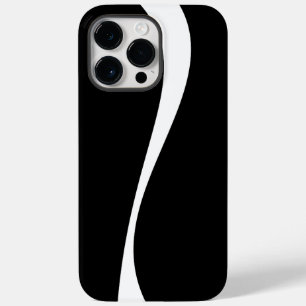 シンプル波2 – 白黒 Case-Mate iPhone 14 PRO MAXケース