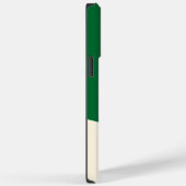 シンプル波 – 緑、クリーム、黒 Case-Mate iPhoneケース (裏面 / 右)