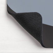 シンプル波 – 黒、グレー、クリーム マウスパッド (コーナー)