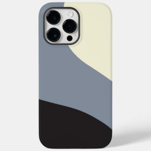 シンプル波 – 黒、グレー、クリーム Case-Mate iPhone 14 PRO MAXケース