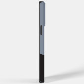 シンプル波 – 黒、グレー、クリーム Case-Mate iPhoneケース (裏面 / 右)