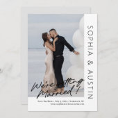 シンプル注記の編集可能な色日付カードの保存 シーズンカード (正面/裏面)