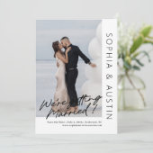 シンプル注記の編集可能な色日付カードの保存 シーズンカード (スタンド正面)