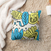 シンプル海パター買ン クッション (ブランケット)