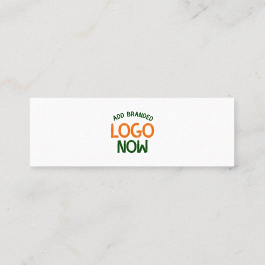 シンプル清白コンテンポラリーファッショナブル顧客 コーリングカード (裏面)