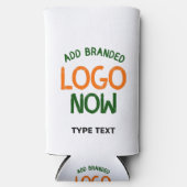 シンプル清白コンテンポラリーファッショナブル顧客 スリム缶クーラー (正面)