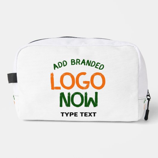 シンプル清白コンテンポラリーファッショナブル顧客 ドップキット (正面)