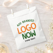 シンプル清白コンテンポラリーファッショナブル顧客 フェイバーバッグ (クリップ留めされた状態)