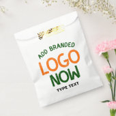 シンプル清白コンテンポラリーファッショナブル顧客 フェイバーバッグ (封をした状態)