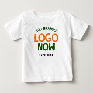 シンプル清白コンテンポラリーファッショナブル顧客 ベビーTシャツ