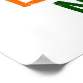 シンプル清白コンテンポラリーファッショナブル顧客 ポスター (角)