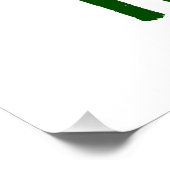 シンプル清白コンテンポラリーファッショナブル顧客 ポスター (コーナー)