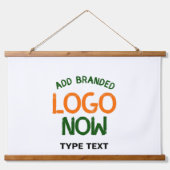 シンプル清白コンテンポラリーファッショナブル顧客 吊り下げ型タペストリー (正面2)