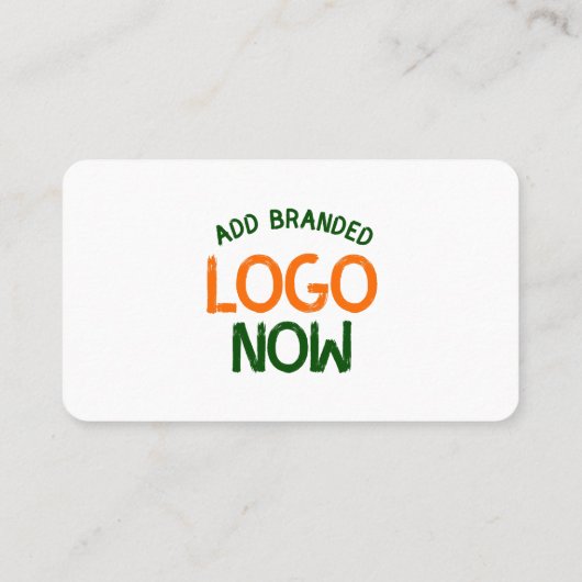 シンプル清白コンテンポラリーファッショナブル顧客 名刺 (裏面)