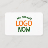 シンプル清白コンテンポラリーファッショナブル顧客 名刺 (裏面)