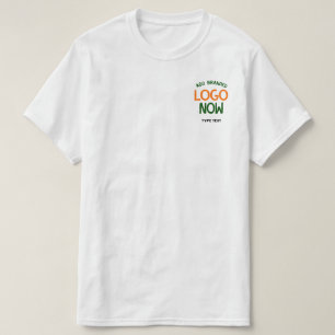 シンプル清白コンテンポラリーファッショナブル顧客 Tシャツ