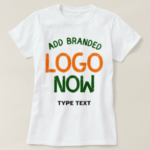 シンプル清白コンテンポラリーファッショナブル顧客 Tシャツ
