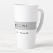 シンプル滑モダン圧主義者 カフェラテマグ (右アングル)