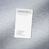 シンプル滑モダン圧主義者 マグネット名刺 (インサイチュ)