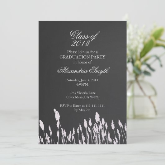 シンプル漸進法 招待状 (スタンド正面)