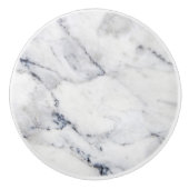 シンプル灰色の大理石テクスチャ セラミックノブ (正面)