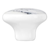 シンプル灰色の大理石テクスチャ セラミックノブ (側面)