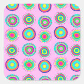 シンプル点 スクエアシール (正面)