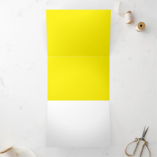 シンプル無地のミニマル色     用枕 三つ折りクリスマスカード (内部)