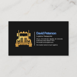 シンプル無期限レトロ金ゴールド車 名刺