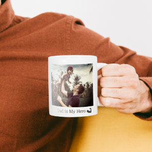 シンプル父の日の写真コーヒーマグ マグカップ