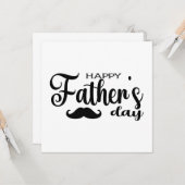 シンプル父の日札 カード (正面/裏面インサイチュ)