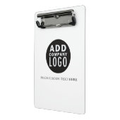 シンプル独自のロゴテンプレートの追加 | ミニクリップボード (アングル2)