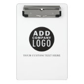 シンプル独自のロゴテンプレートの追加 | ミニクリップボード (正面)